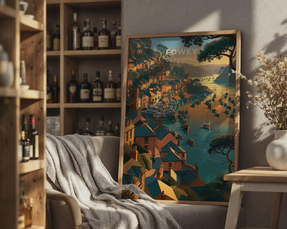 Fowey Poster - WanderWall