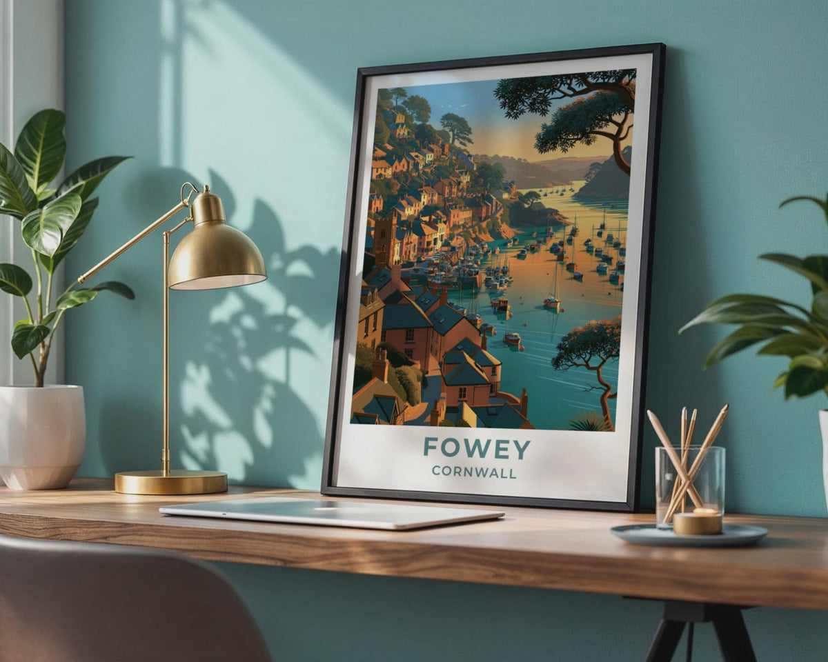 Fowey Poster - WanderWall