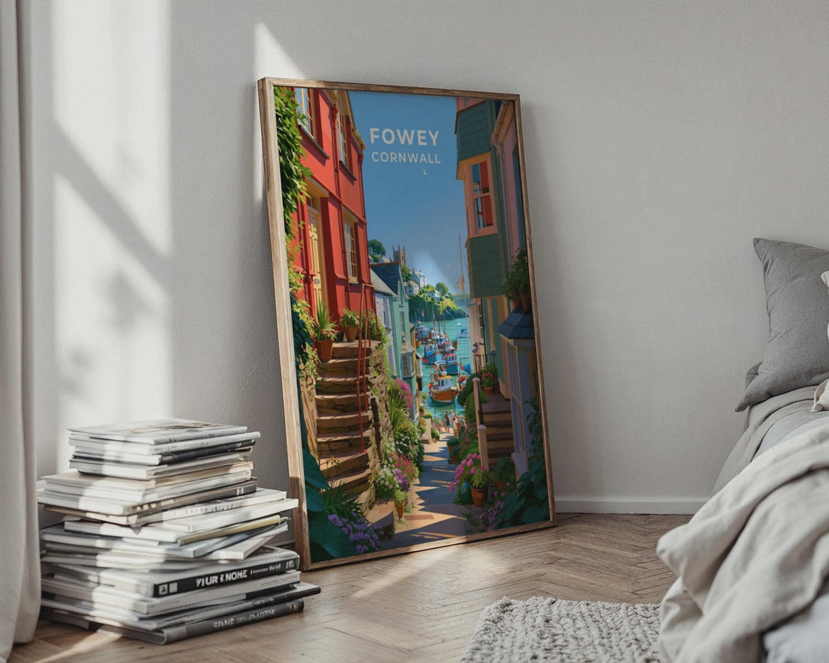 Fowey Poster - WanderWall