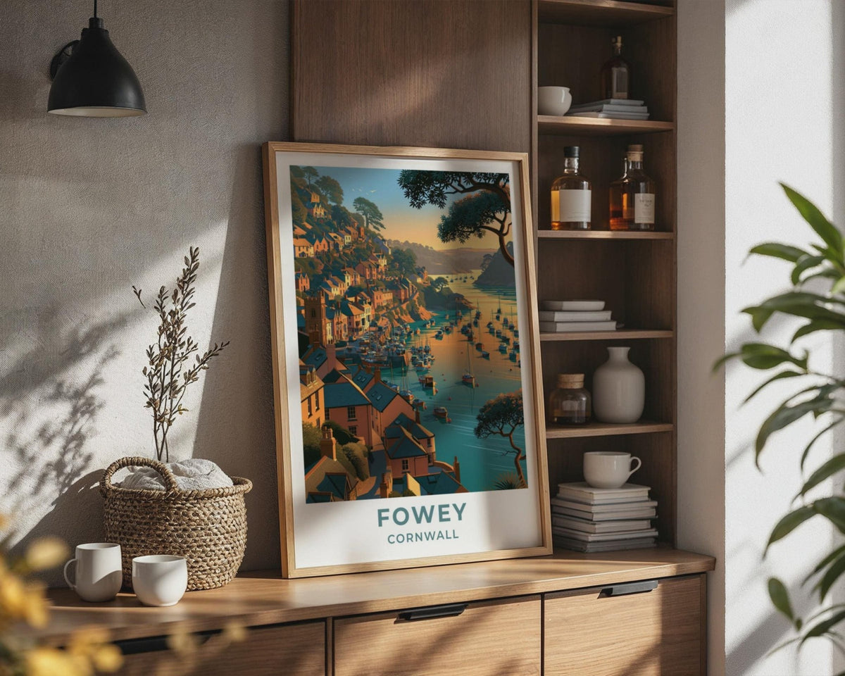 Fowey Poster - WanderWall