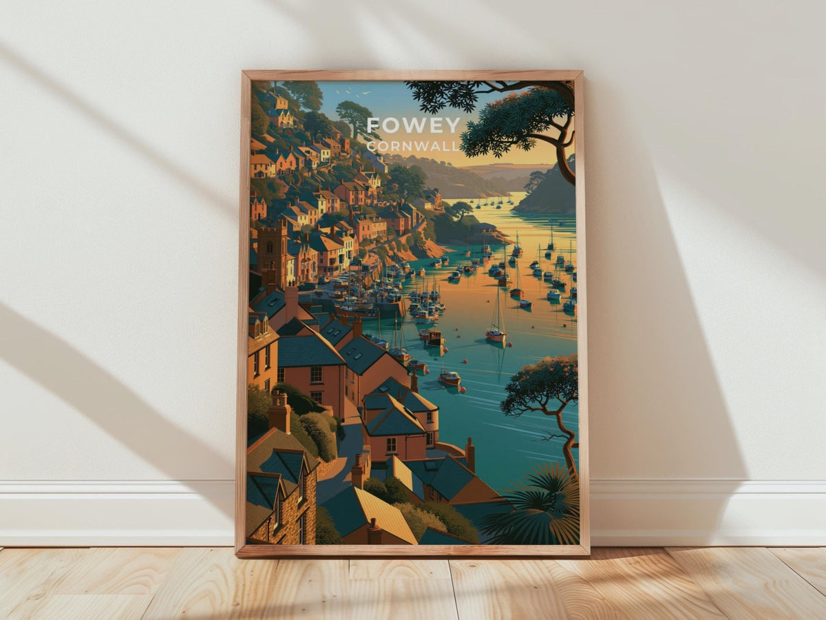 Fowey Poster - WanderWall