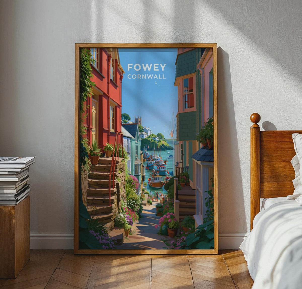 Fowey Poster - WanderWall