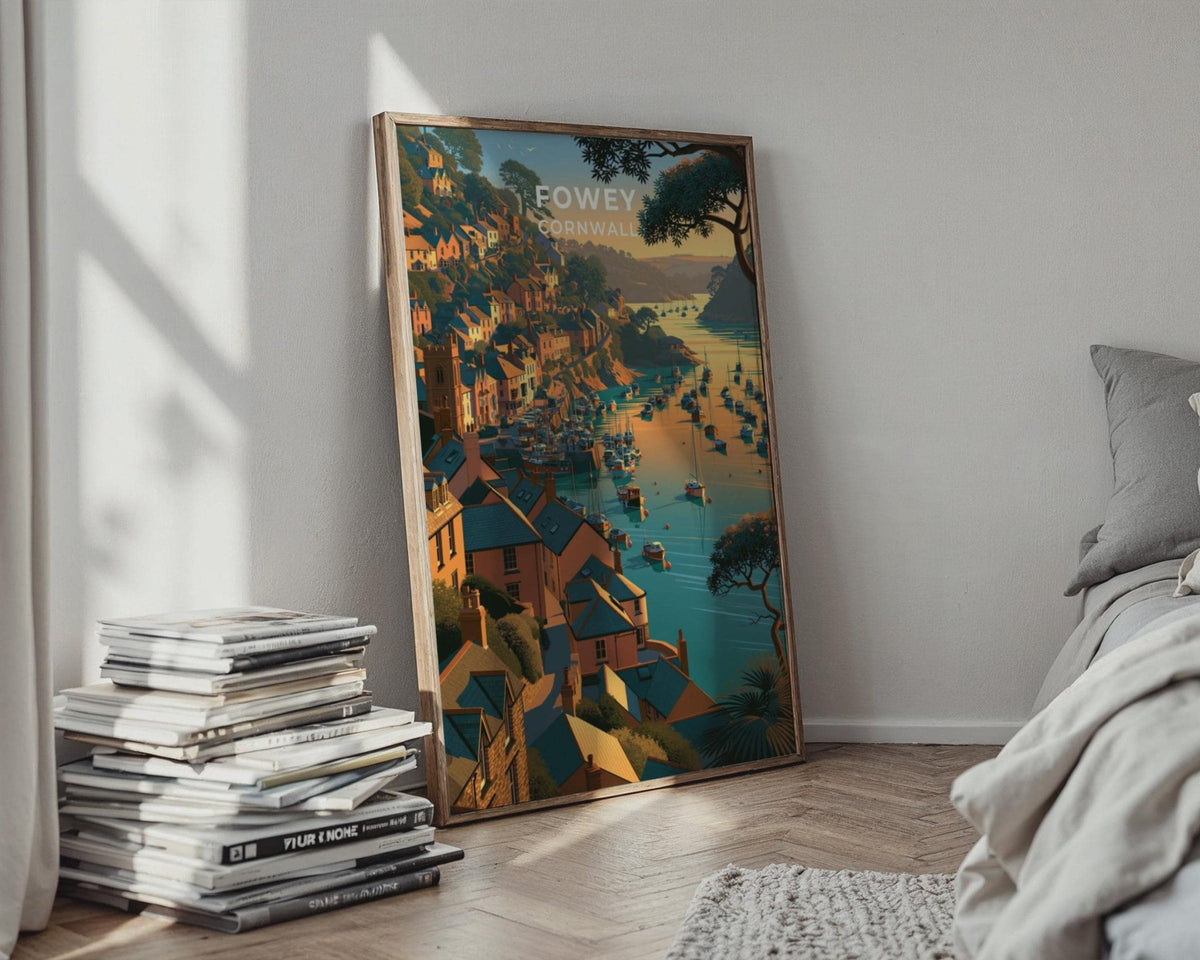 Fowey Poster - WanderWall
