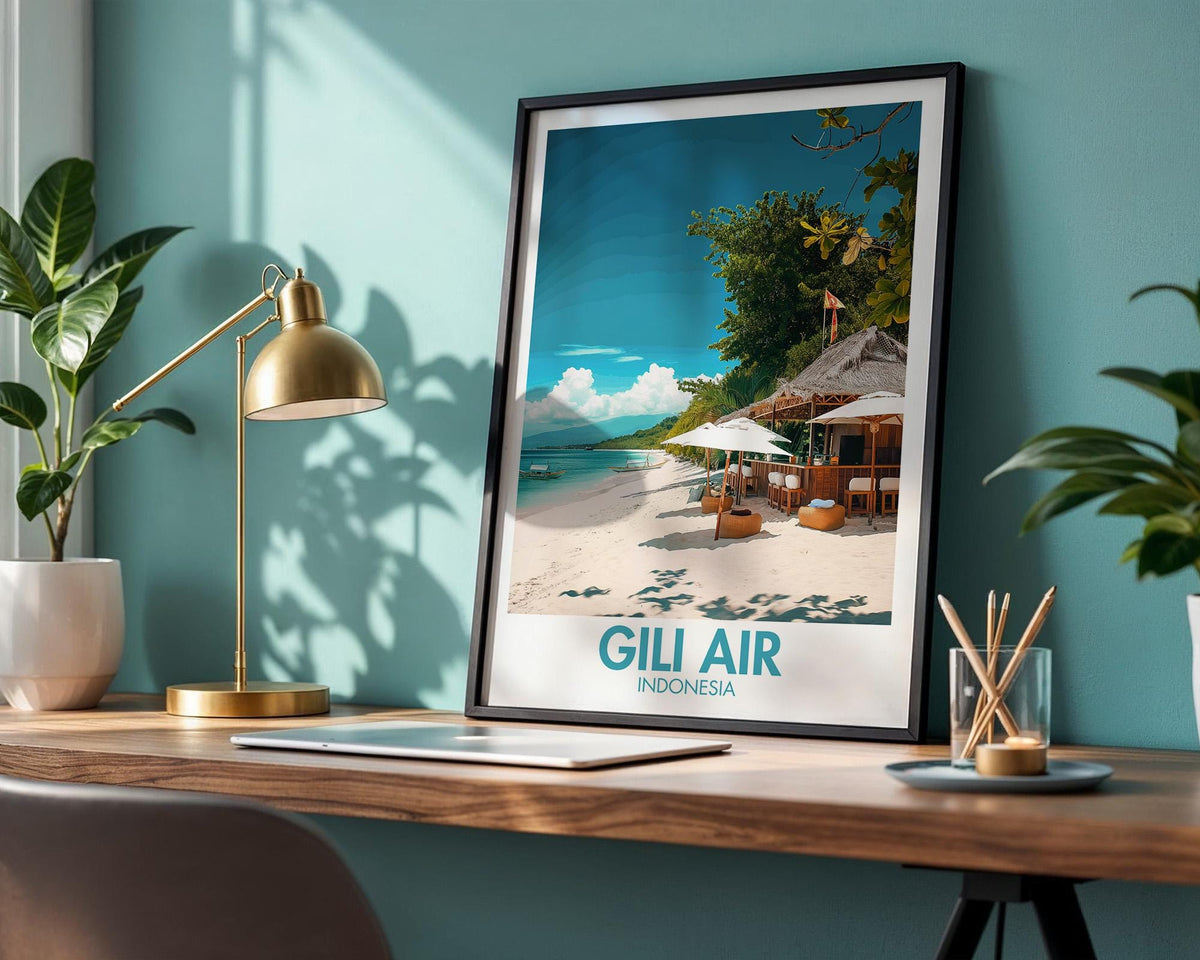 Gili Air Poster - WanderWall