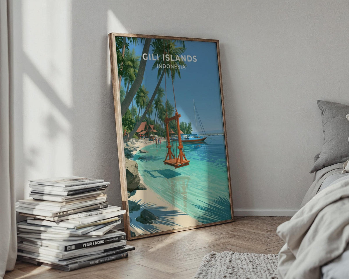 Gili Islands Poster - WanderWall