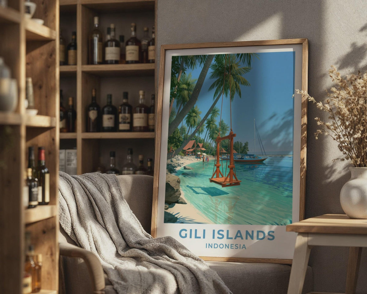 Gili Islands Poster - WanderWall