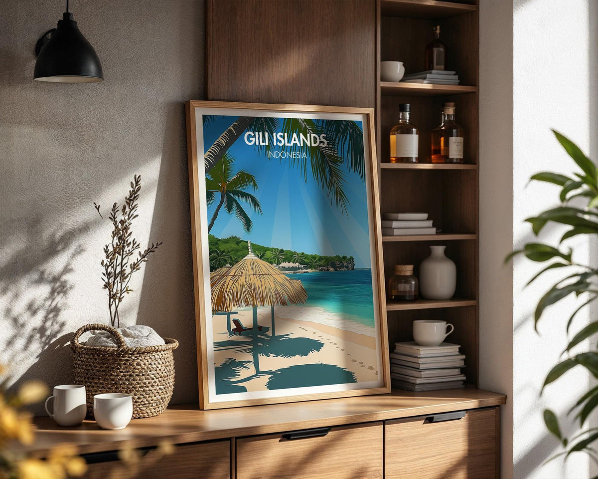 Gili Islands Poster - WanderWall