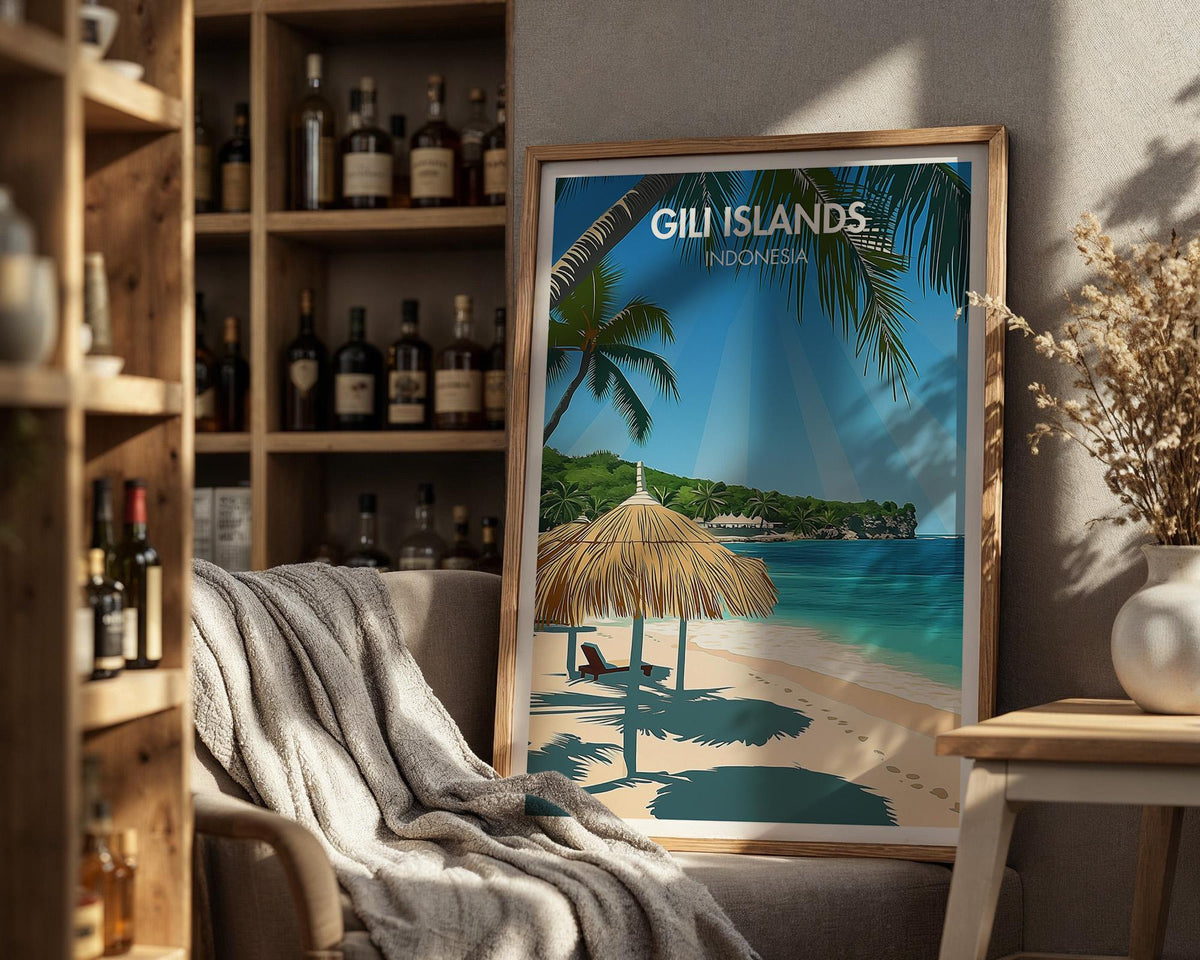 Gili Islands Poster - WanderWall