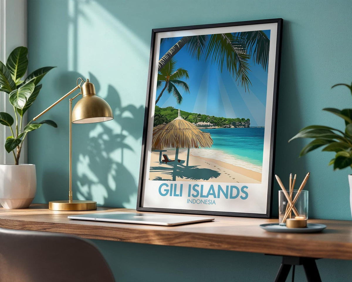 Gili Islands Poster - WanderWall