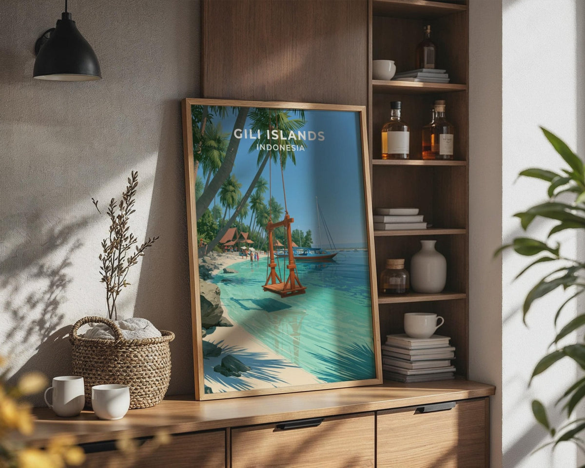 Gili Islands Poster - WanderWall