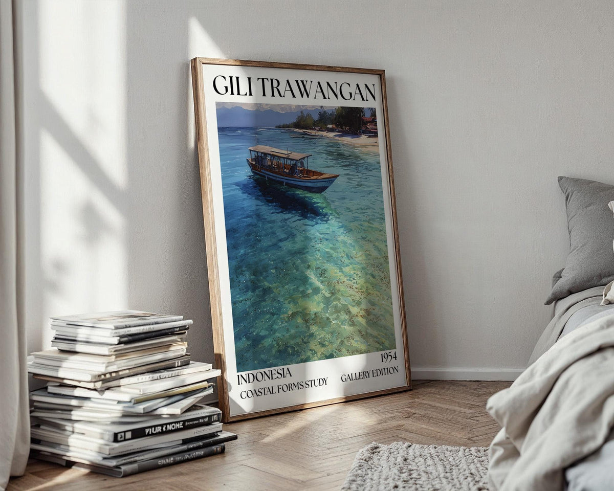 Gili Trawangan Gallery Edition Poster - WanderWall