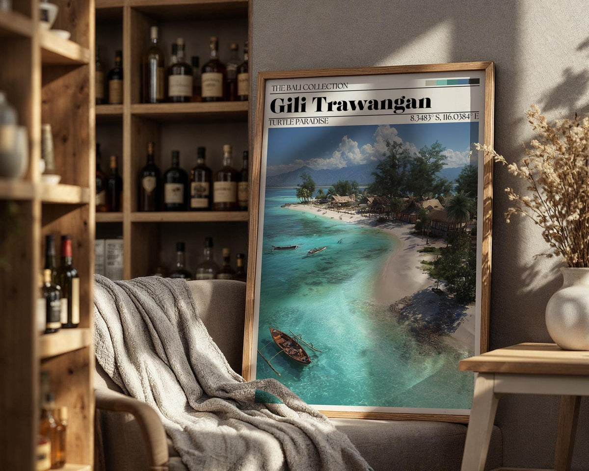 Gili Trawangan Poster - WanderWall