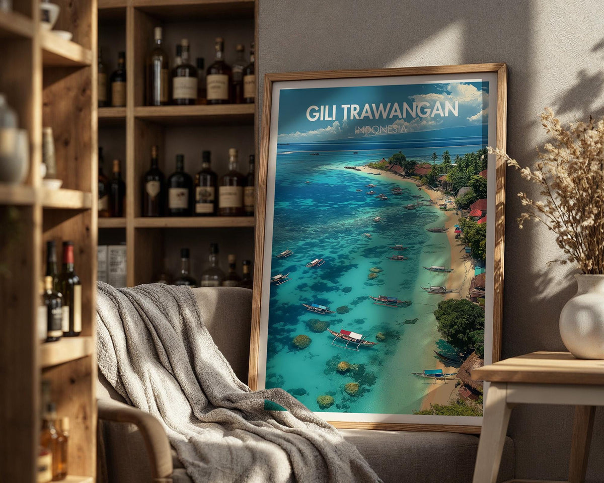 Gili Trawangan Poster - WanderWall