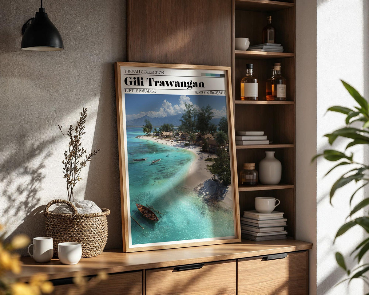 Gili Trawangan Poster - WanderWall