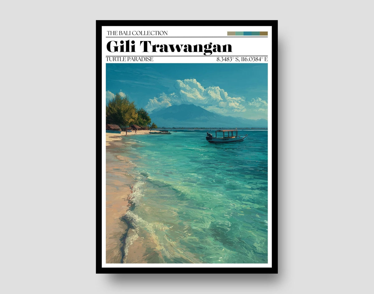 Gili Trawangan Poster - WanderWall