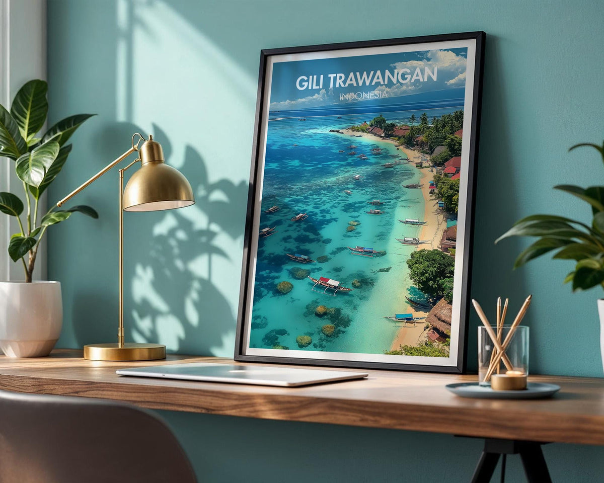 Gili Trawangan Poster - WanderWall