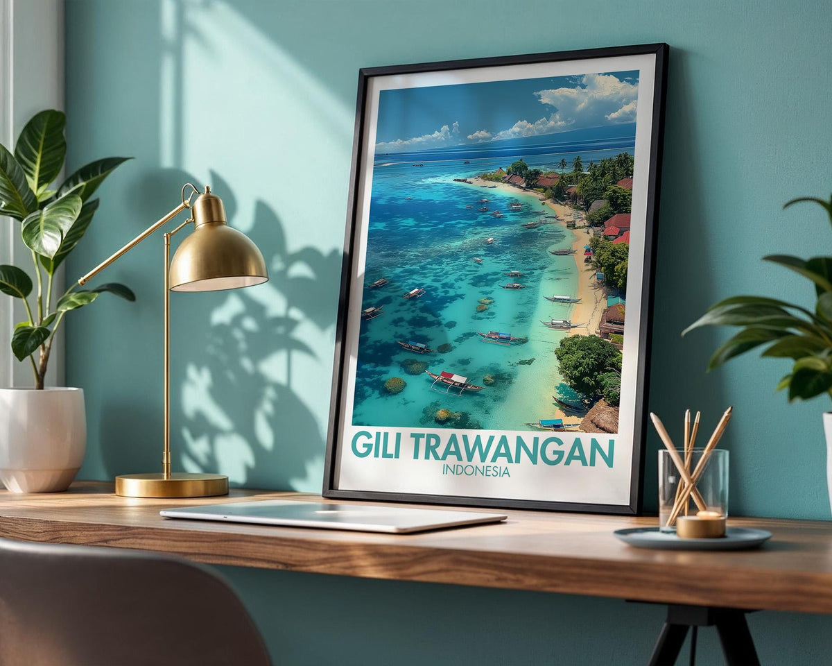 Gili Trawangan Poster - WanderWall