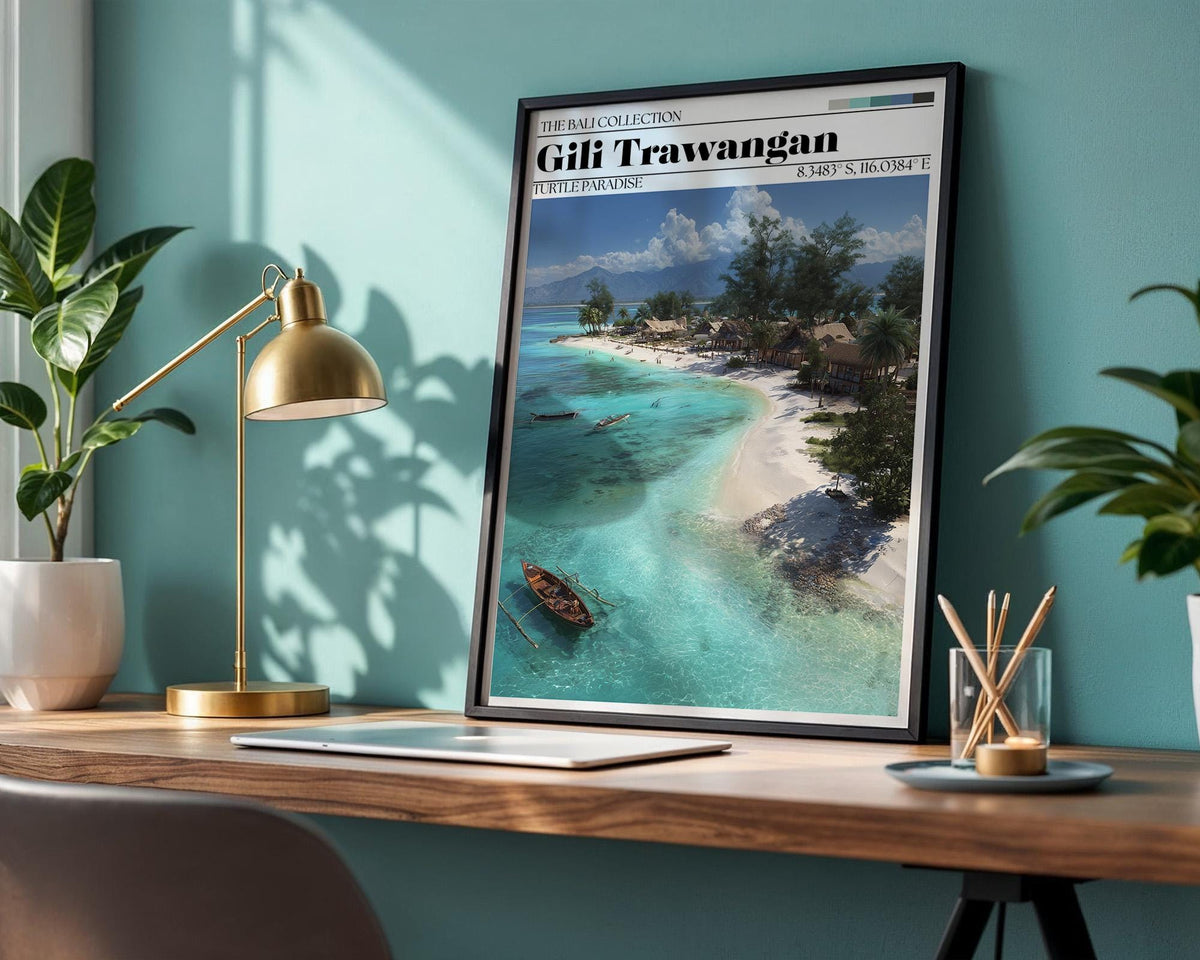 Gili Trawangan Poster - WanderWall