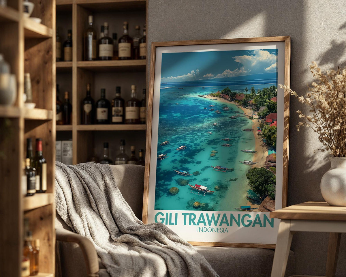 Gili Trawangan Poster - WanderWall