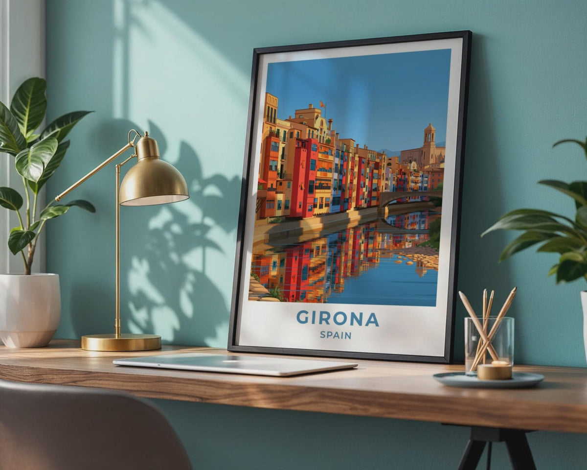 Girona Poster - WanderWall