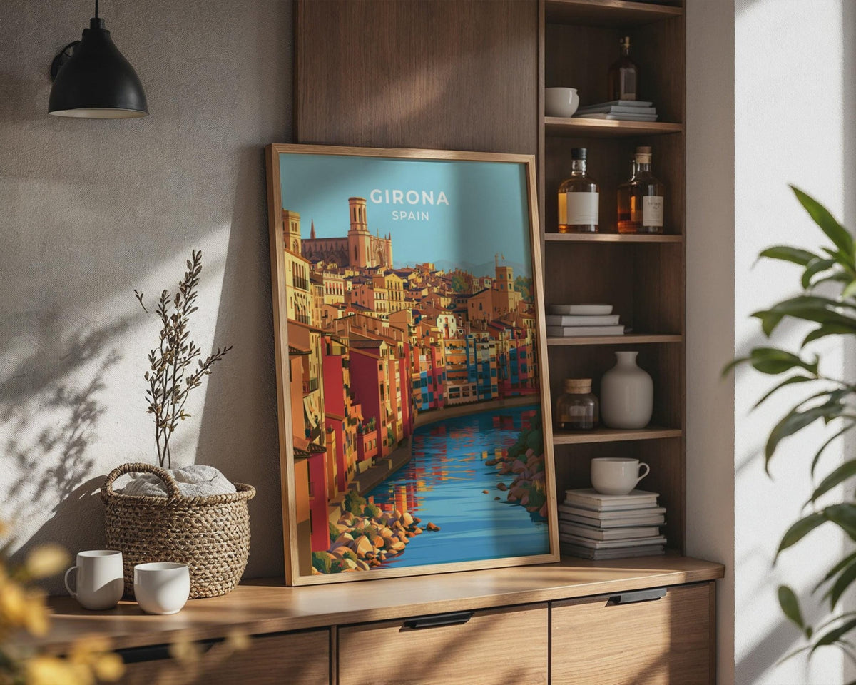 Girona Poster - WanderWall