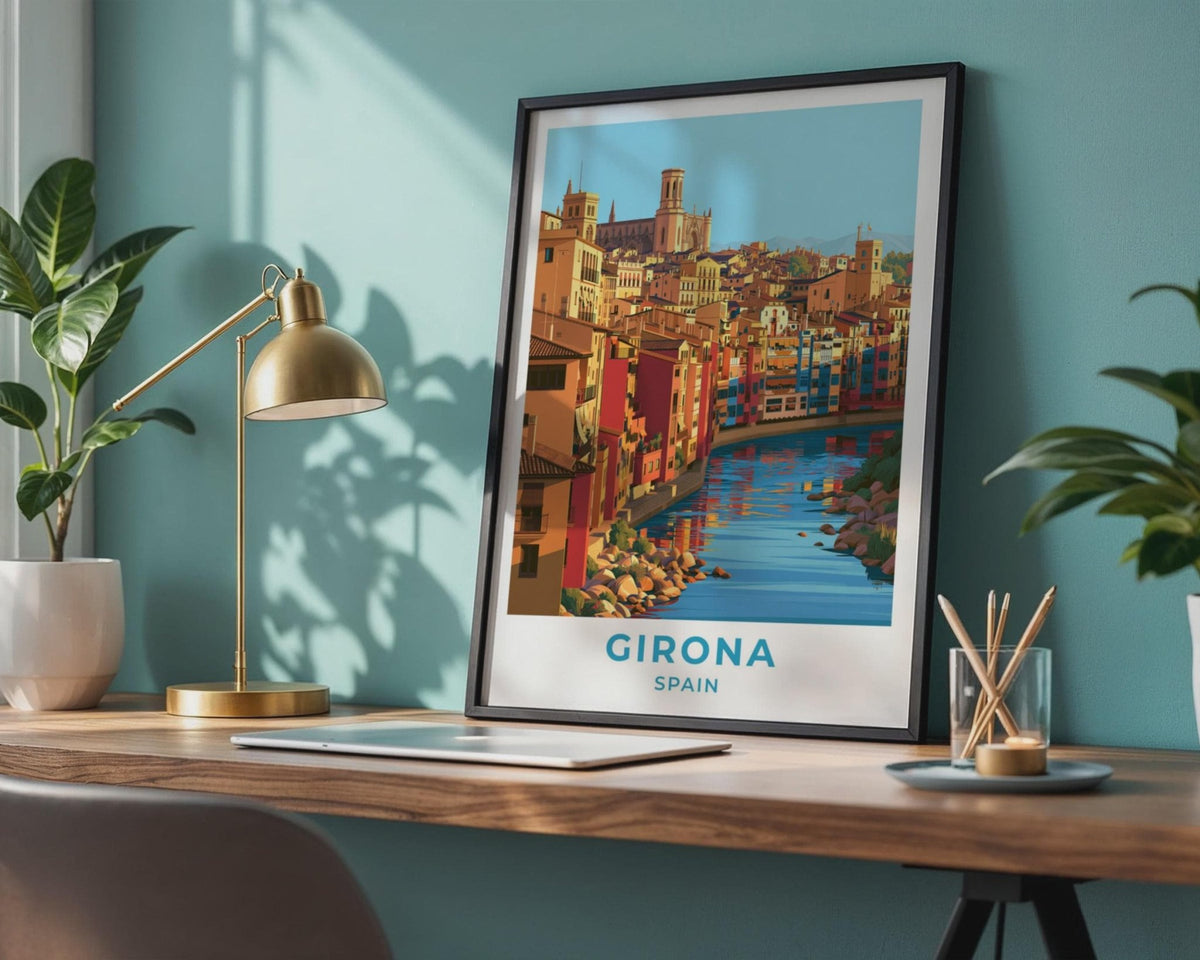 Girona Poster - WanderWall