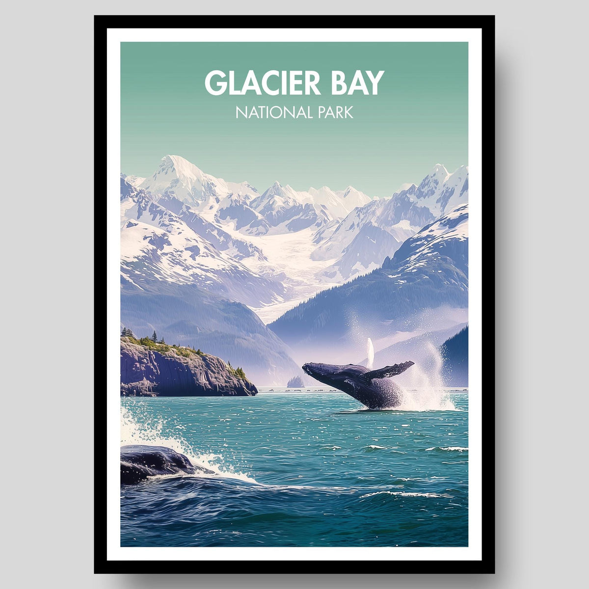 Glacier Bay National Park Poster - WanderWall
