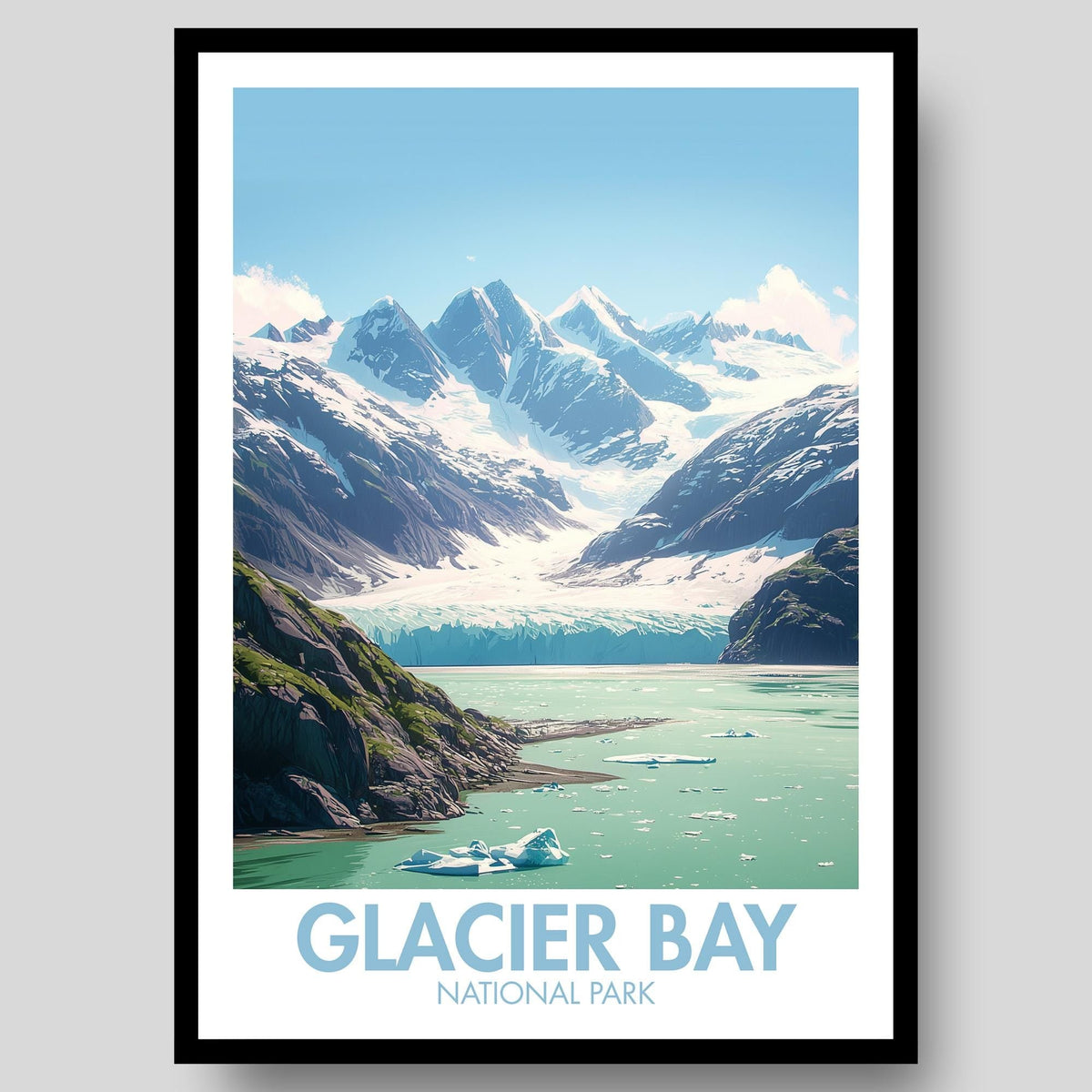Glacier Bay National Park Poster - WanderWall