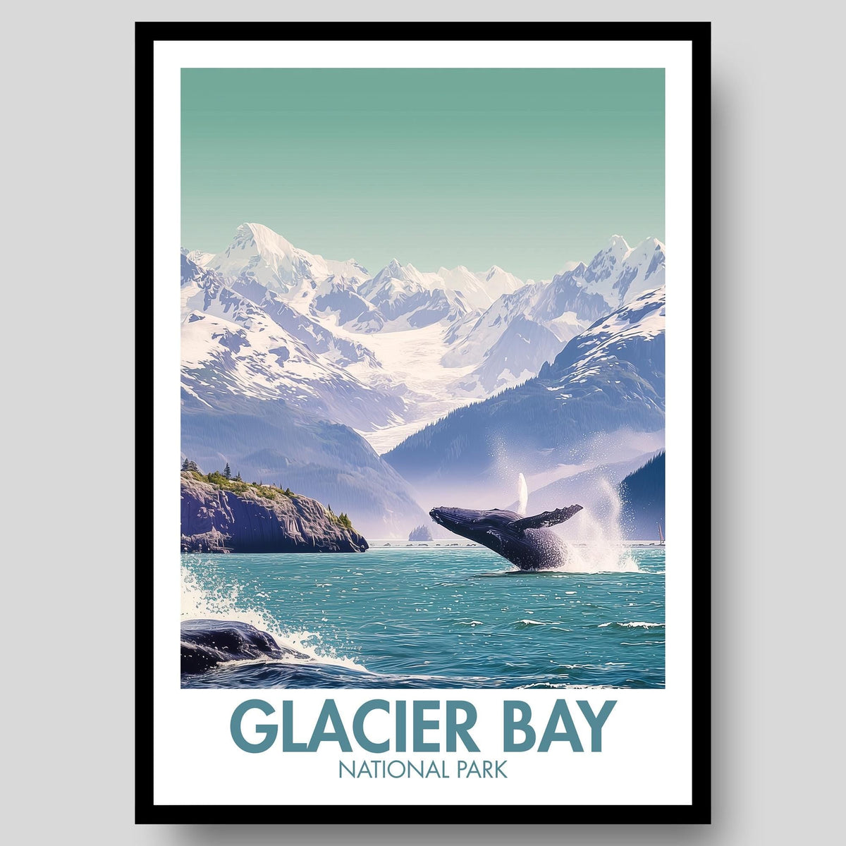 Glacier Bay National Park Poster - WanderWall