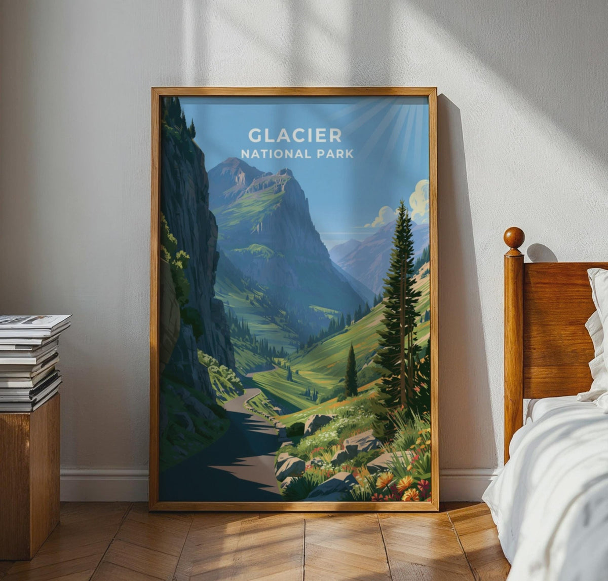 Glacier National Park Poster - WanderWall