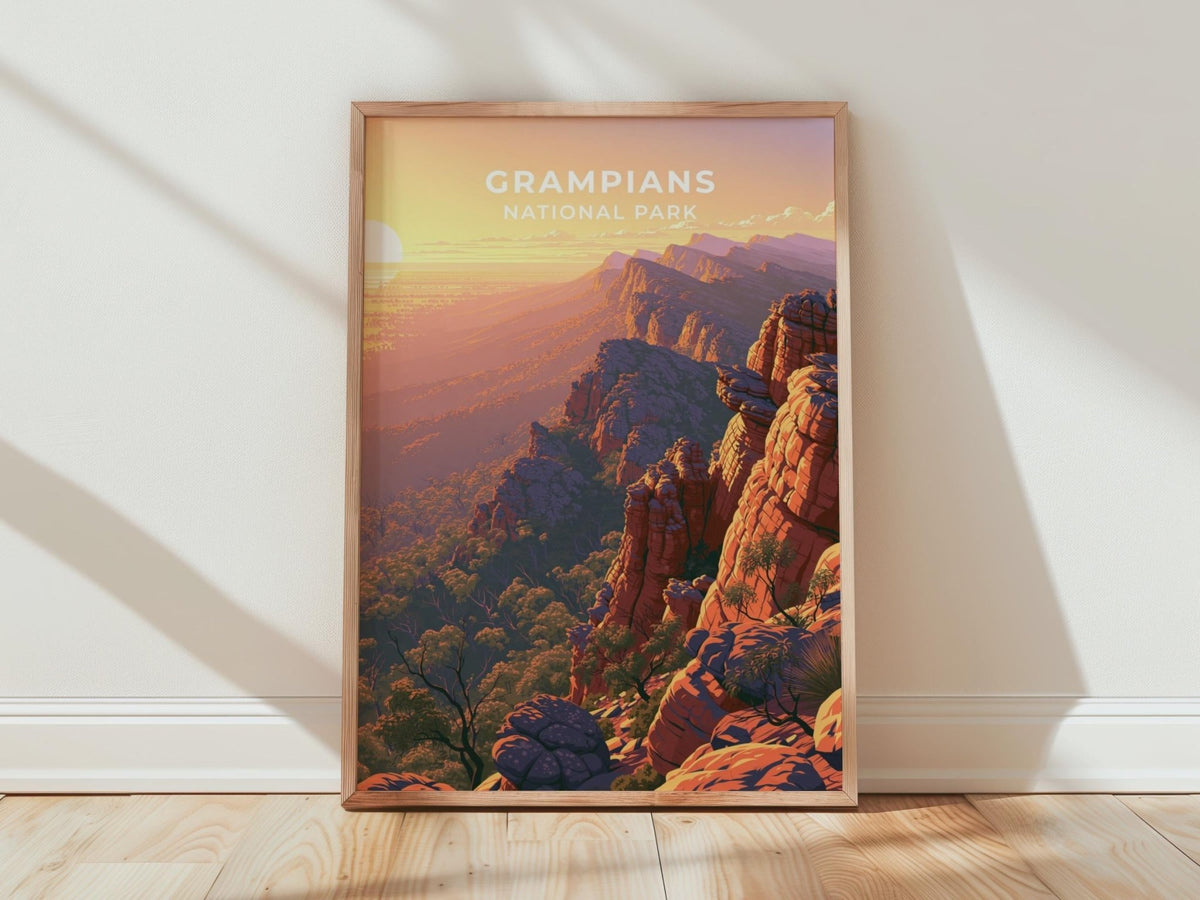 Grampians National Park Poster - WanderWall