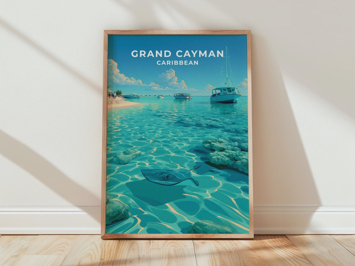 Grand Cayman Poster - WanderWall