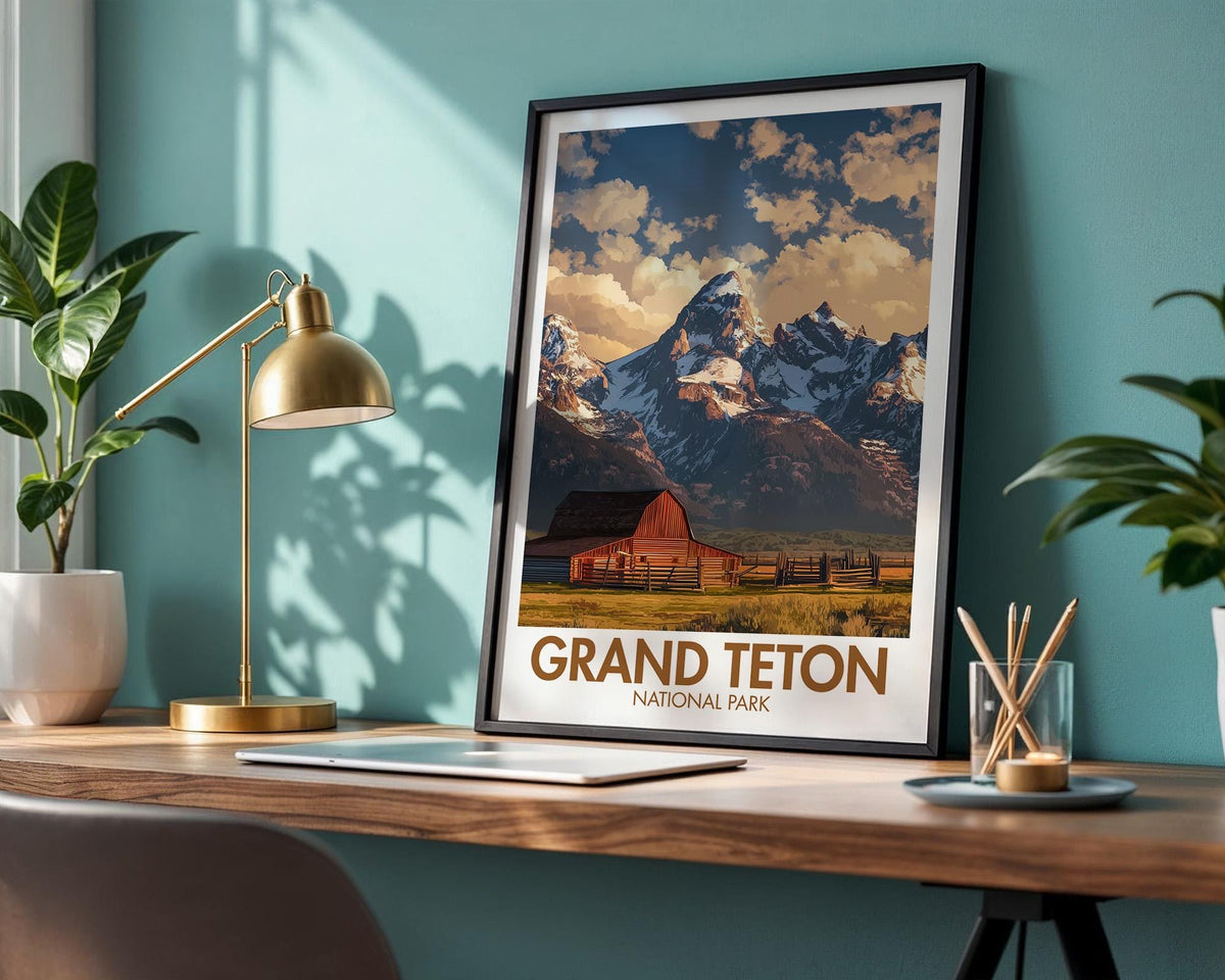 Grand Teton National Park Poster - WanderWall