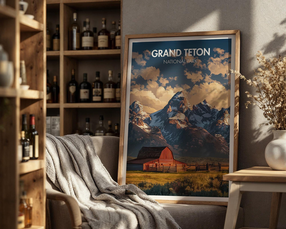 Grand Teton National Park Poster - WanderWall