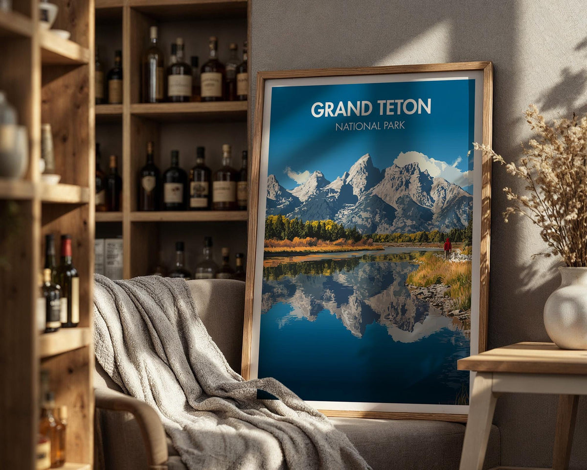 Grand Teton National Park Poster - WanderWall