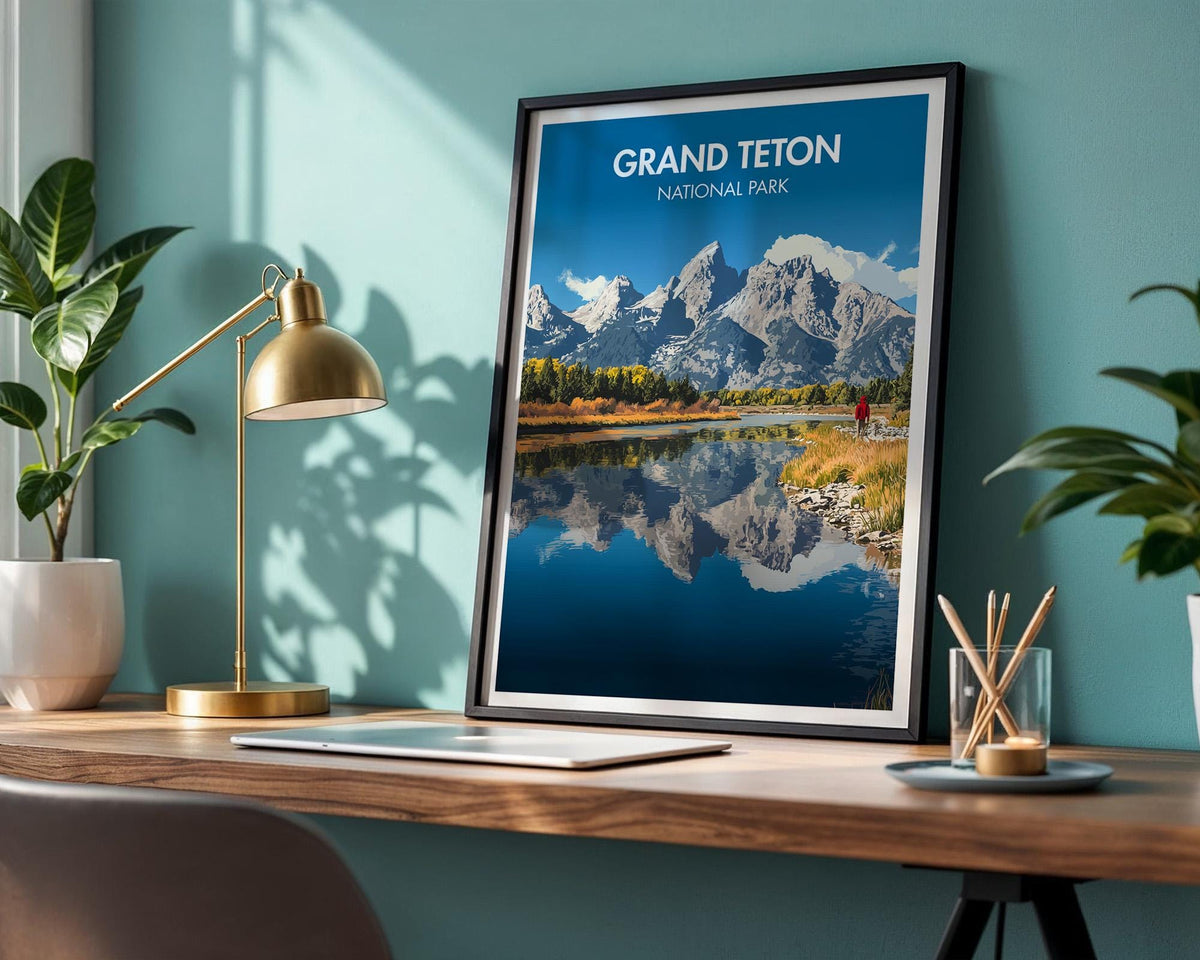 Grand Teton National Park Poster - WanderWall