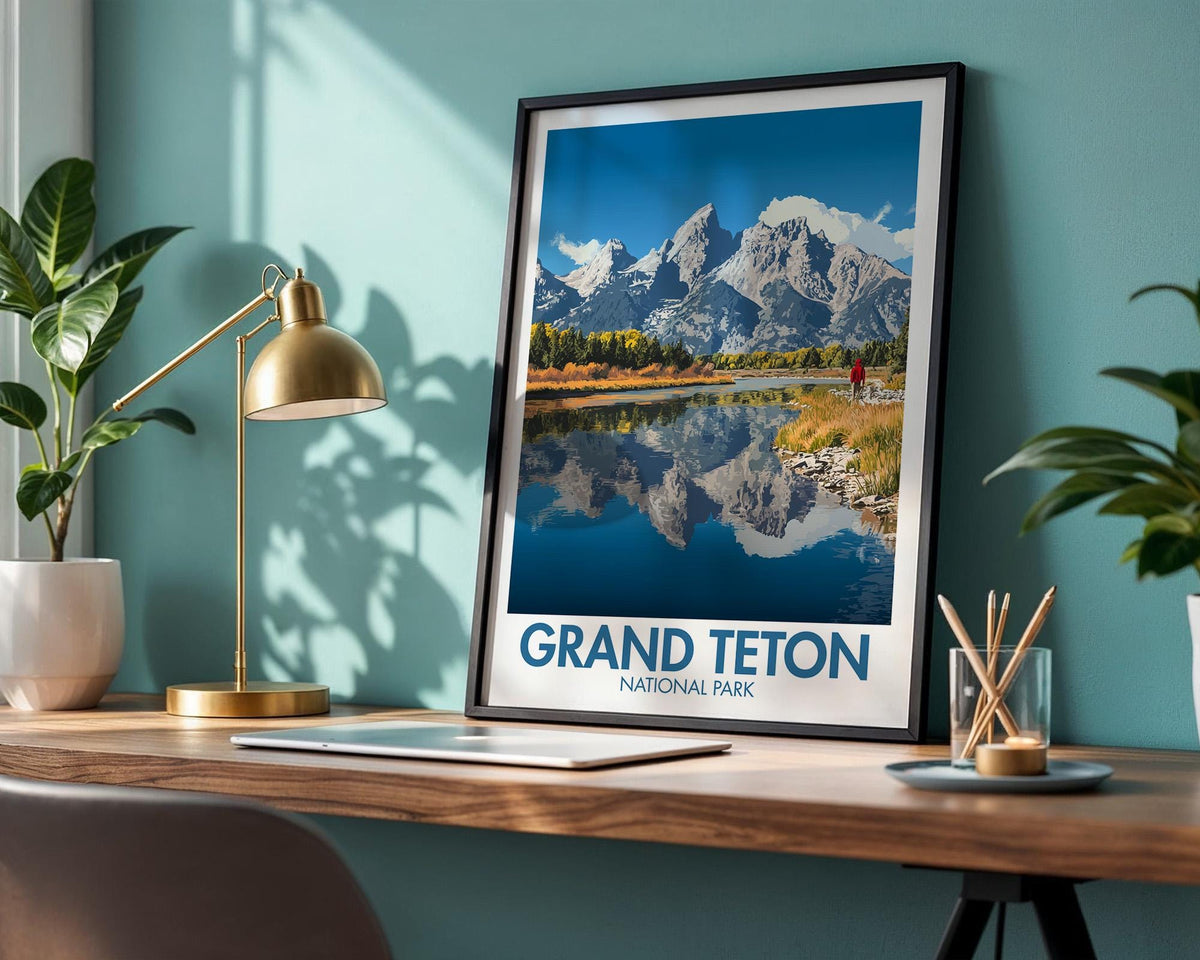 Grand Teton National Park Poster - WanderWall