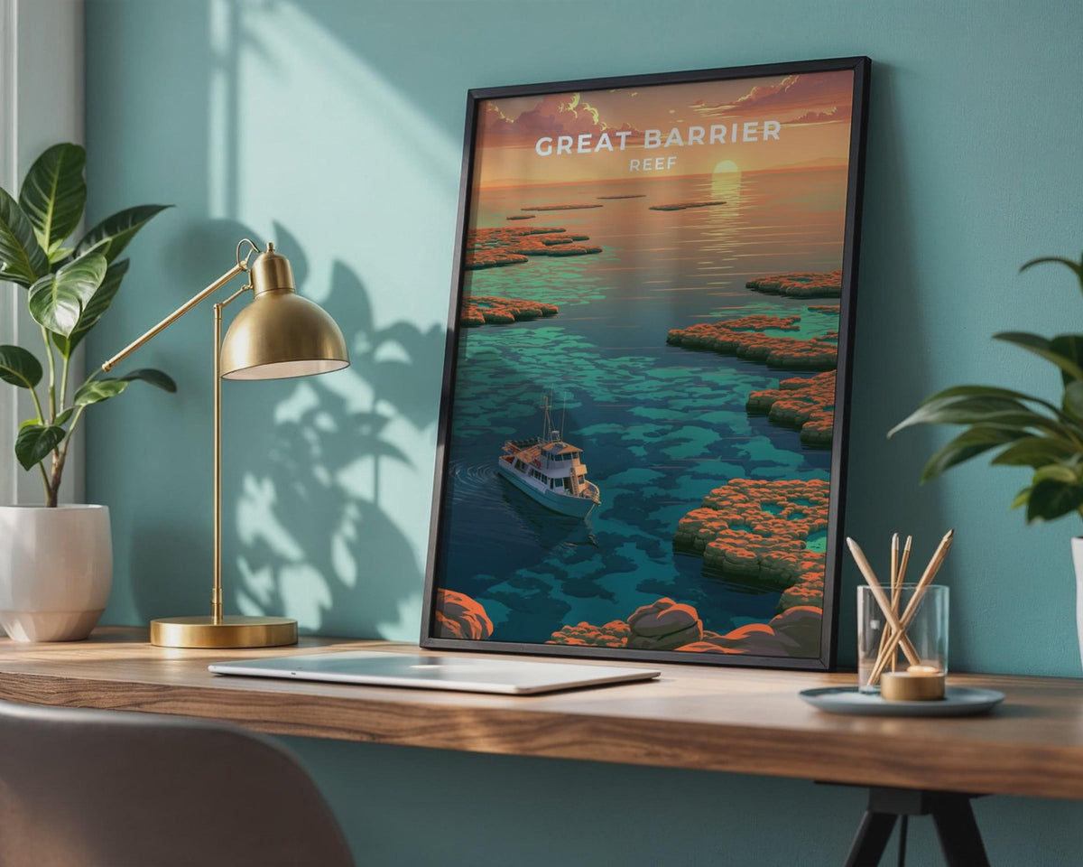 Great Barrier Reef Poster - WanderWall