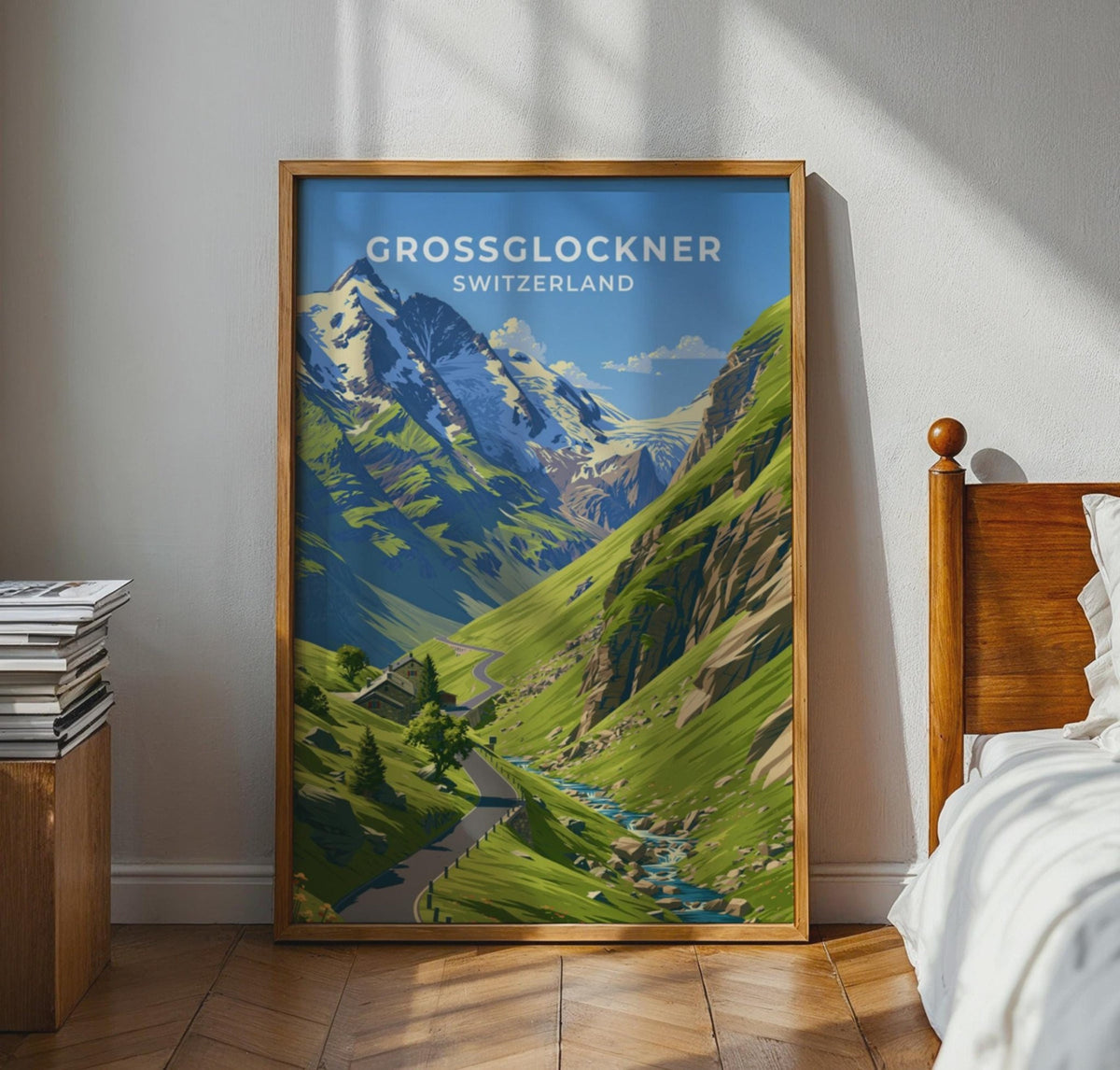Grossglockner Austria Travel Poster - WanderWall