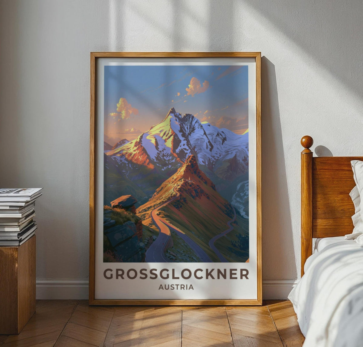 Grossglockner Austria Travel Poster - WanderWall