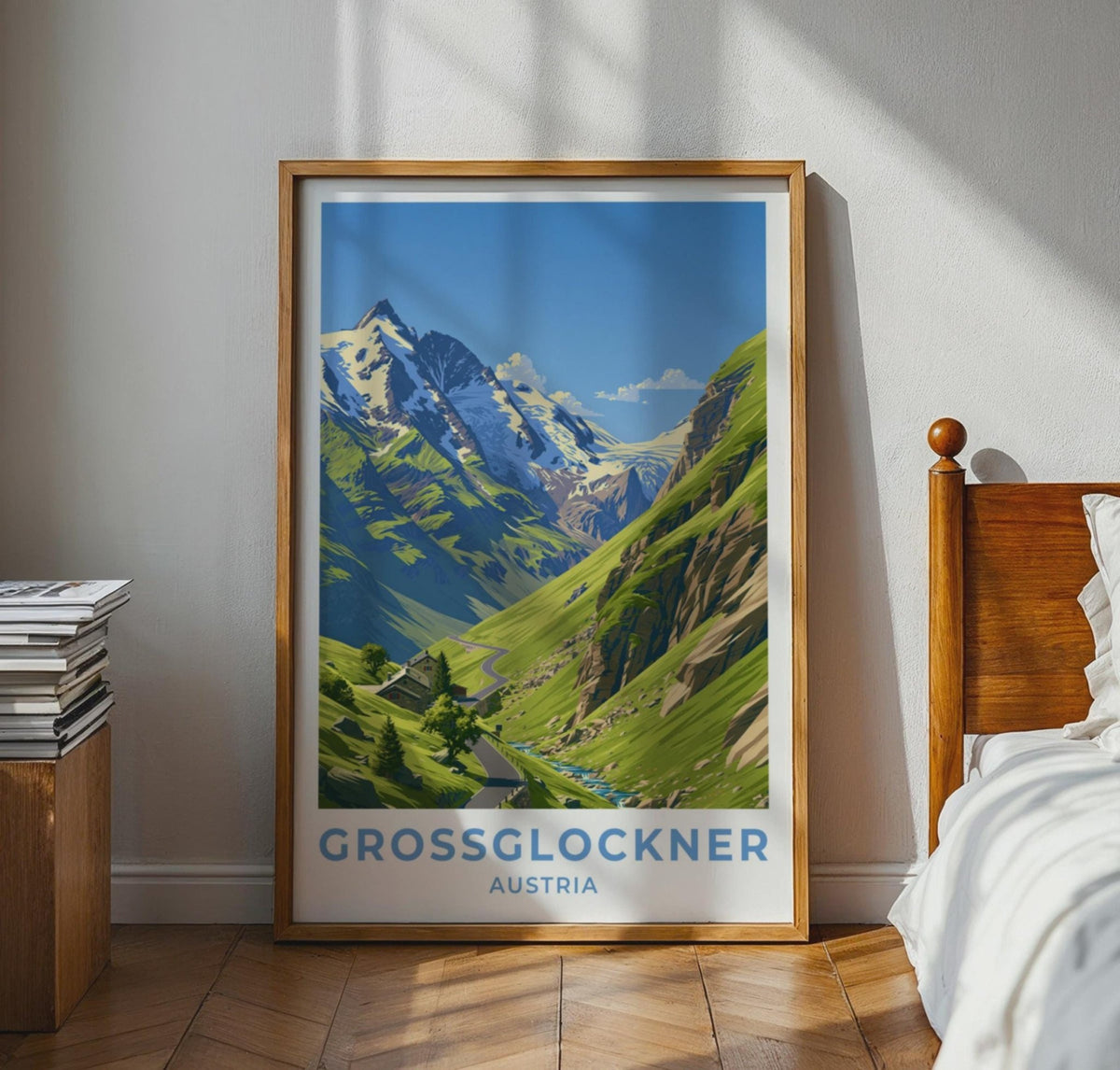 Grossglockner Austria Travel Poster - WanderWall