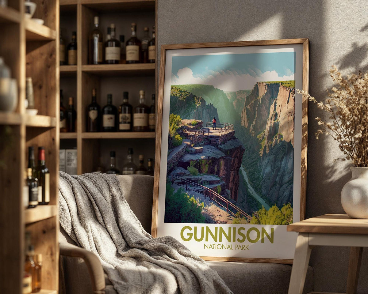 Gunnison National Park Poster - WanderWall