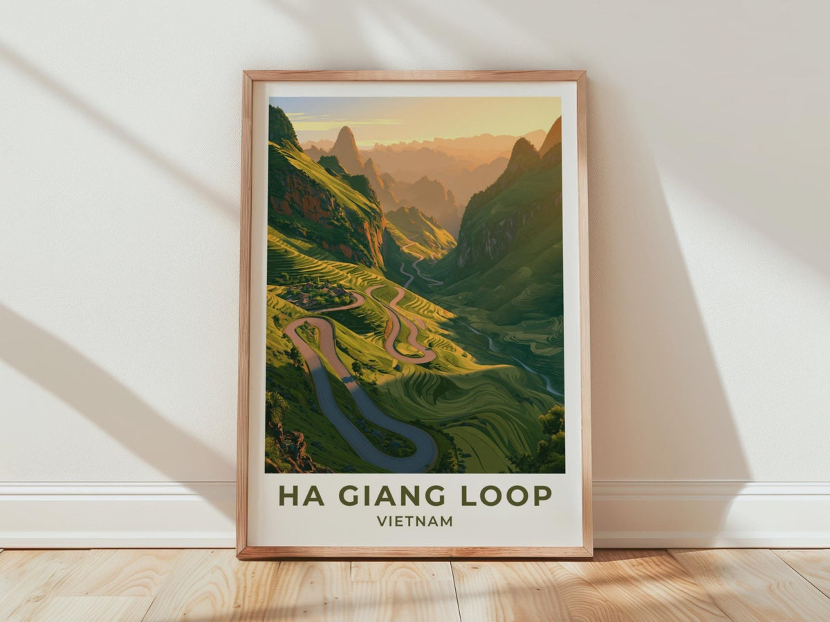 Ha Giang Loop Poster - WanderWall