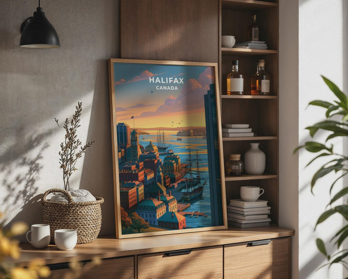 Halifax Poster - WanderWall