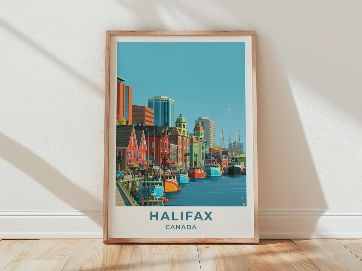 Halifax Poster - WanderWall