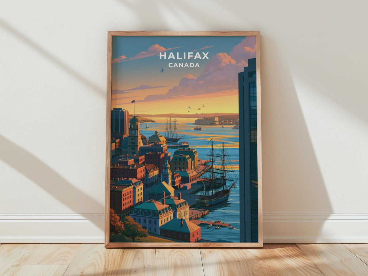 Halifax Poster - WanderWall