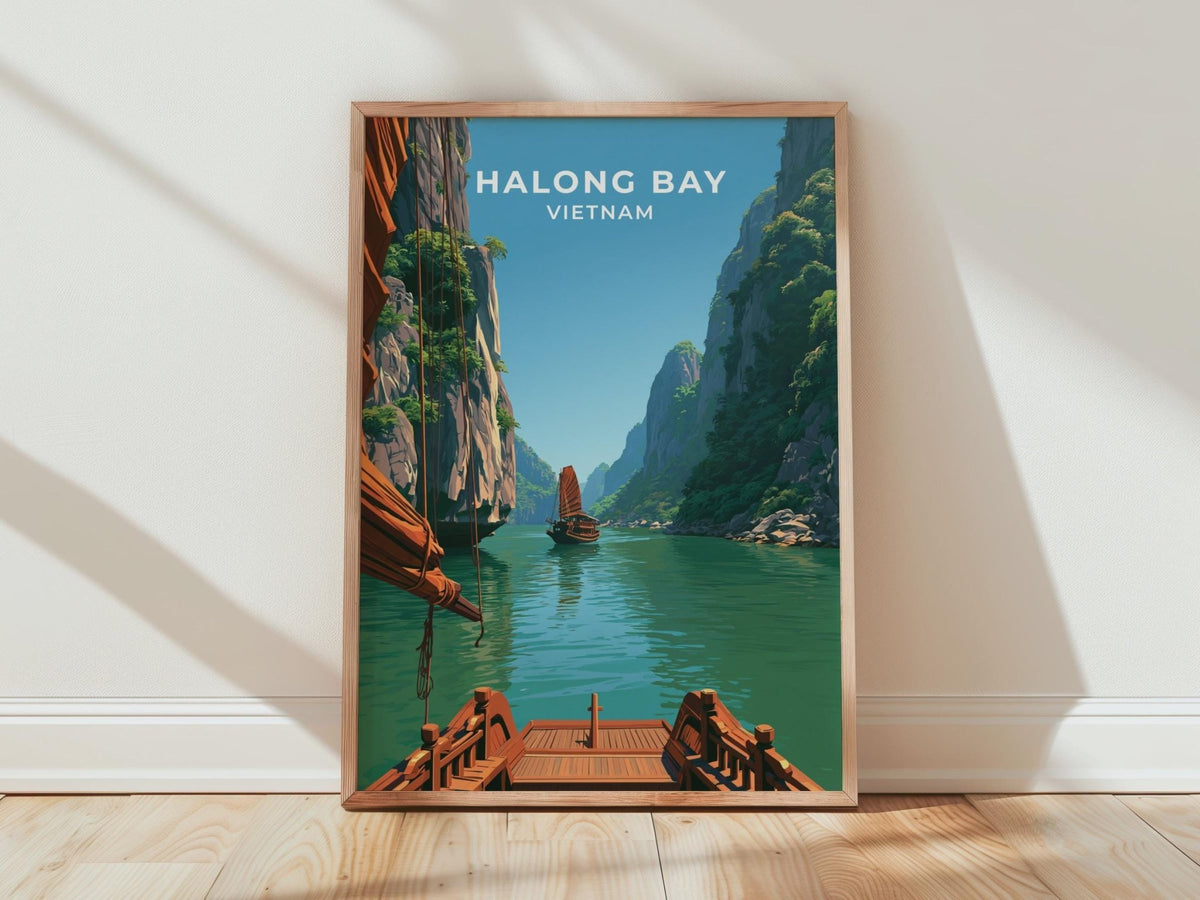 Halong Bay Poster - WanderWall