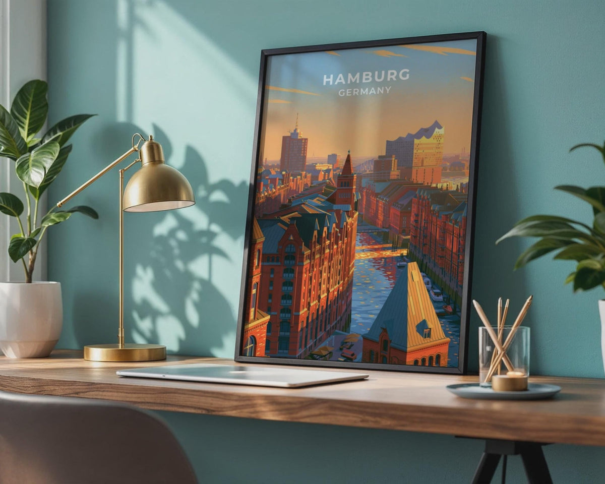 Hamburg Poster - WanderWall