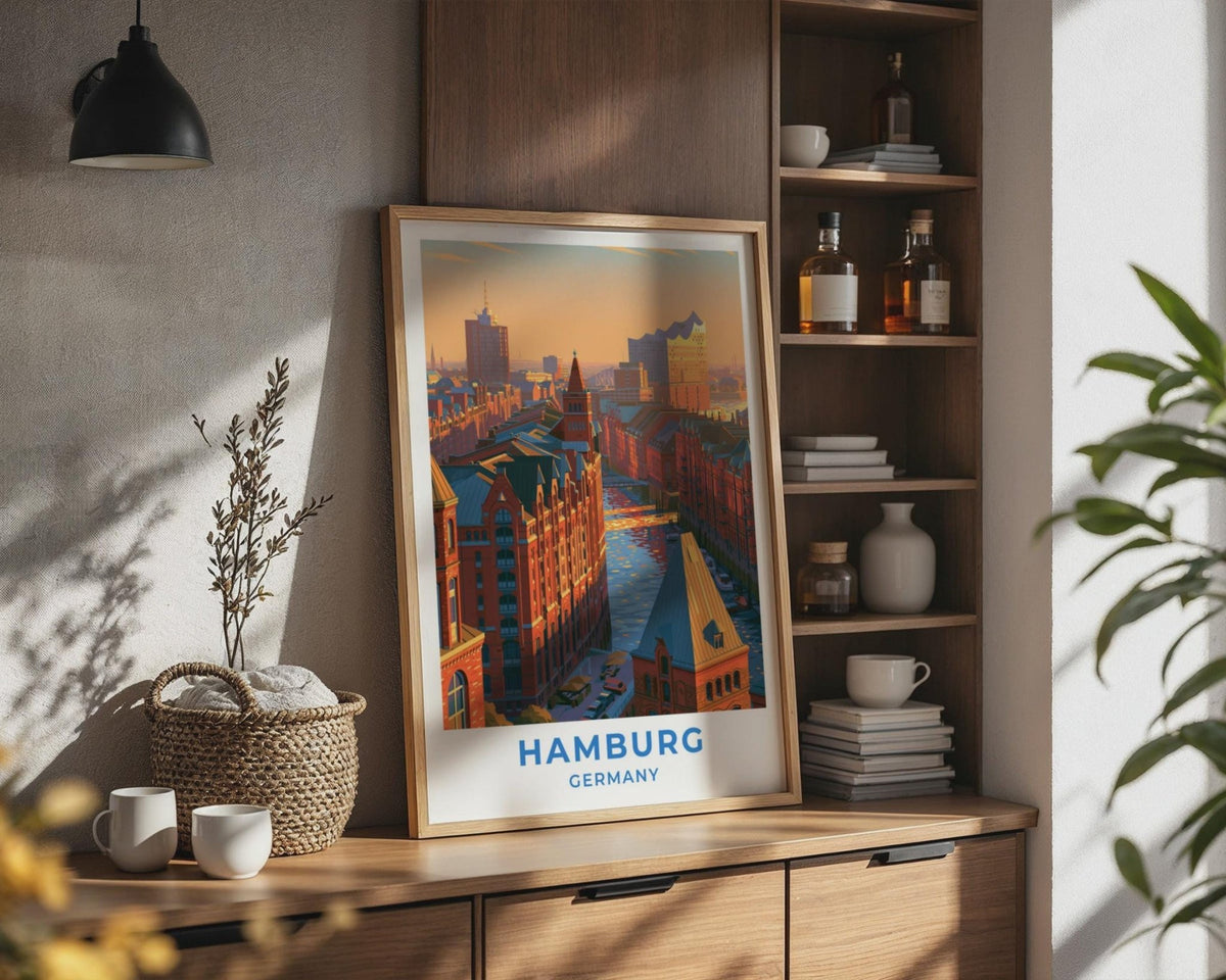 Hamburg Poster - WanderWall