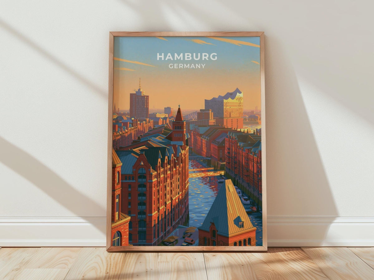 Hamburg Poster - WanderWall
